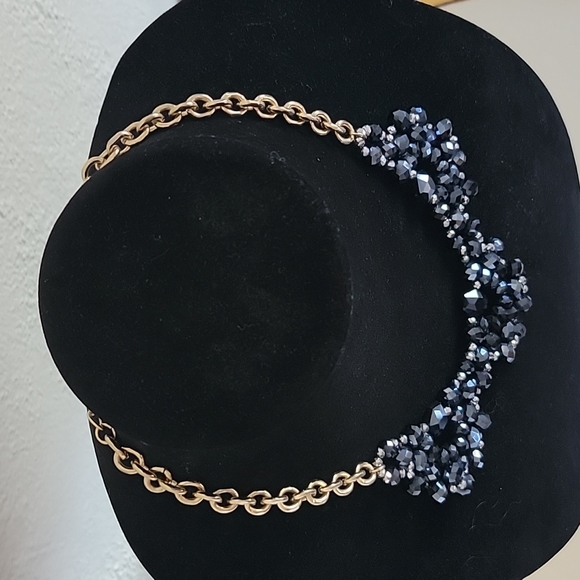 Midnight Oilslick Metallic Bauble Necklace - Picture 4 of 8